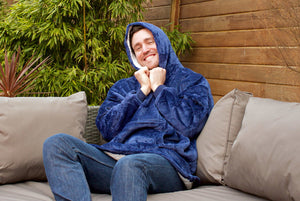 Thick Super Soft Sherpa Lined Hoodie Blanket - 4 Colours!