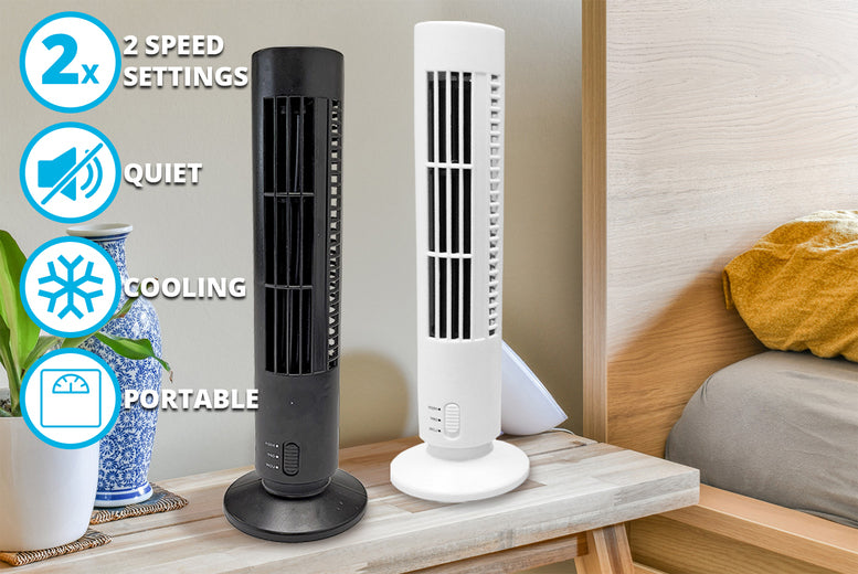 2 Speed Office Home Air Cooling Tower Fan